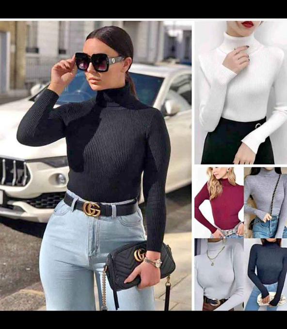 Trendy Polonecks, Comfort Fit, Various colors and sizes